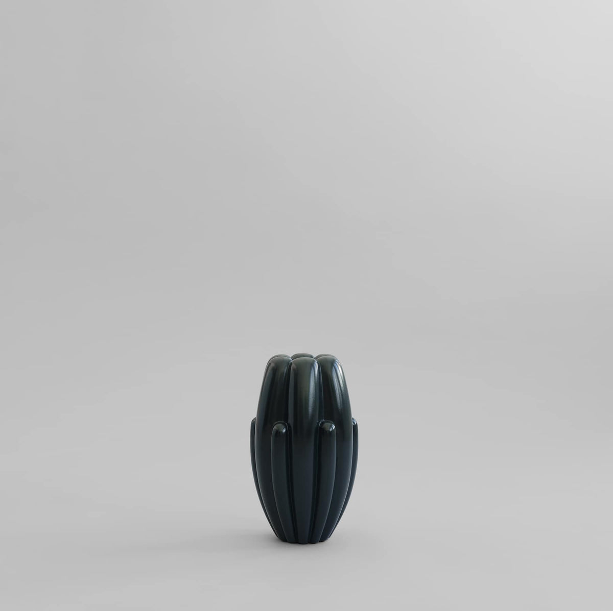 Βάζο Bloom Slim Mini - Κεραμικό Σκούρο Πράσινο H34 x W19 x L19,5 cm 101 COPENHAGEN 