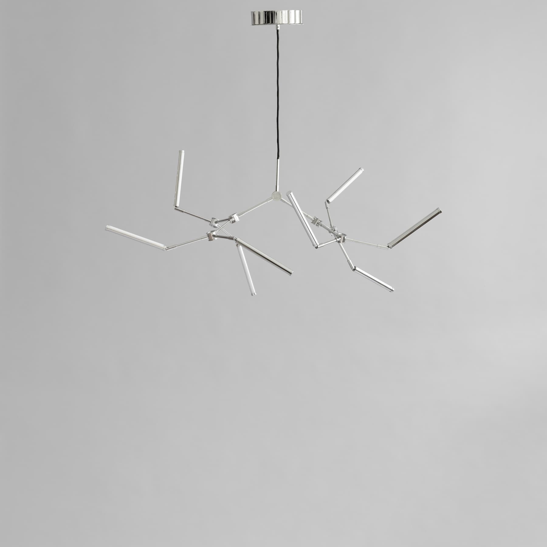 Φωτιστικό Οροφής Stick Mini - Chrome L124 x W95 x H37,5 cm 101 COPENHAGEN