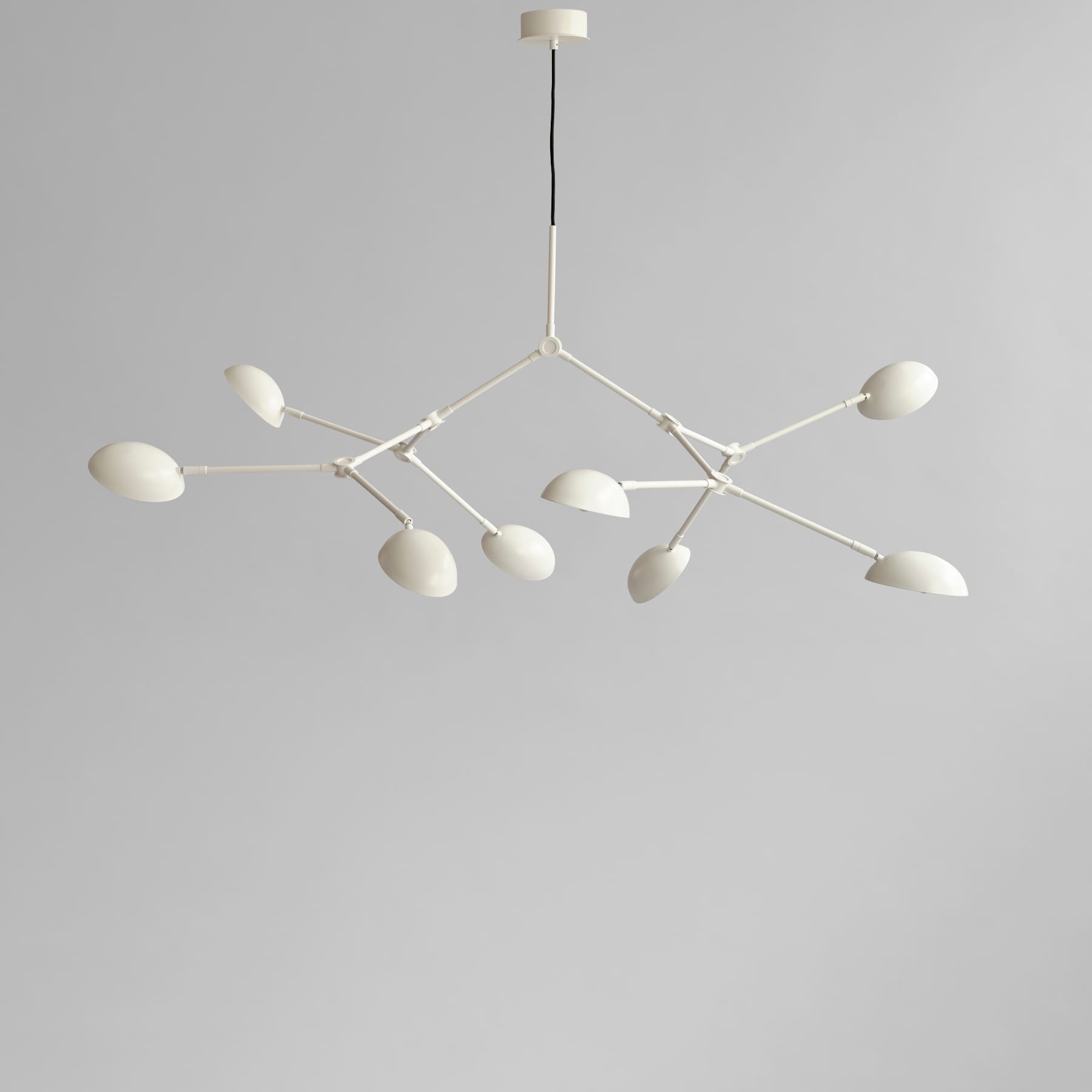 Φωτιστικό Οροφής Drop - Λευκό Ατσάλι (5m) H73 x W121 x L154 cm 101 COPENHAGEN