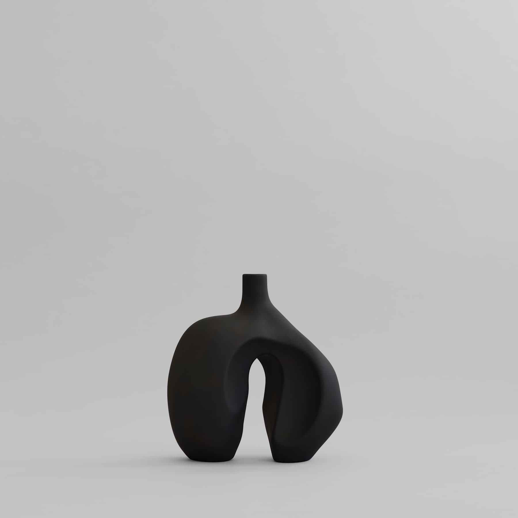 101 COPENHAGEN ΒΑΖΟ Βάζο Ni Mini / Απόχρωση Coffee / Κεραμικό L26 / W22 / H30 CM 101 COPENHAGEN