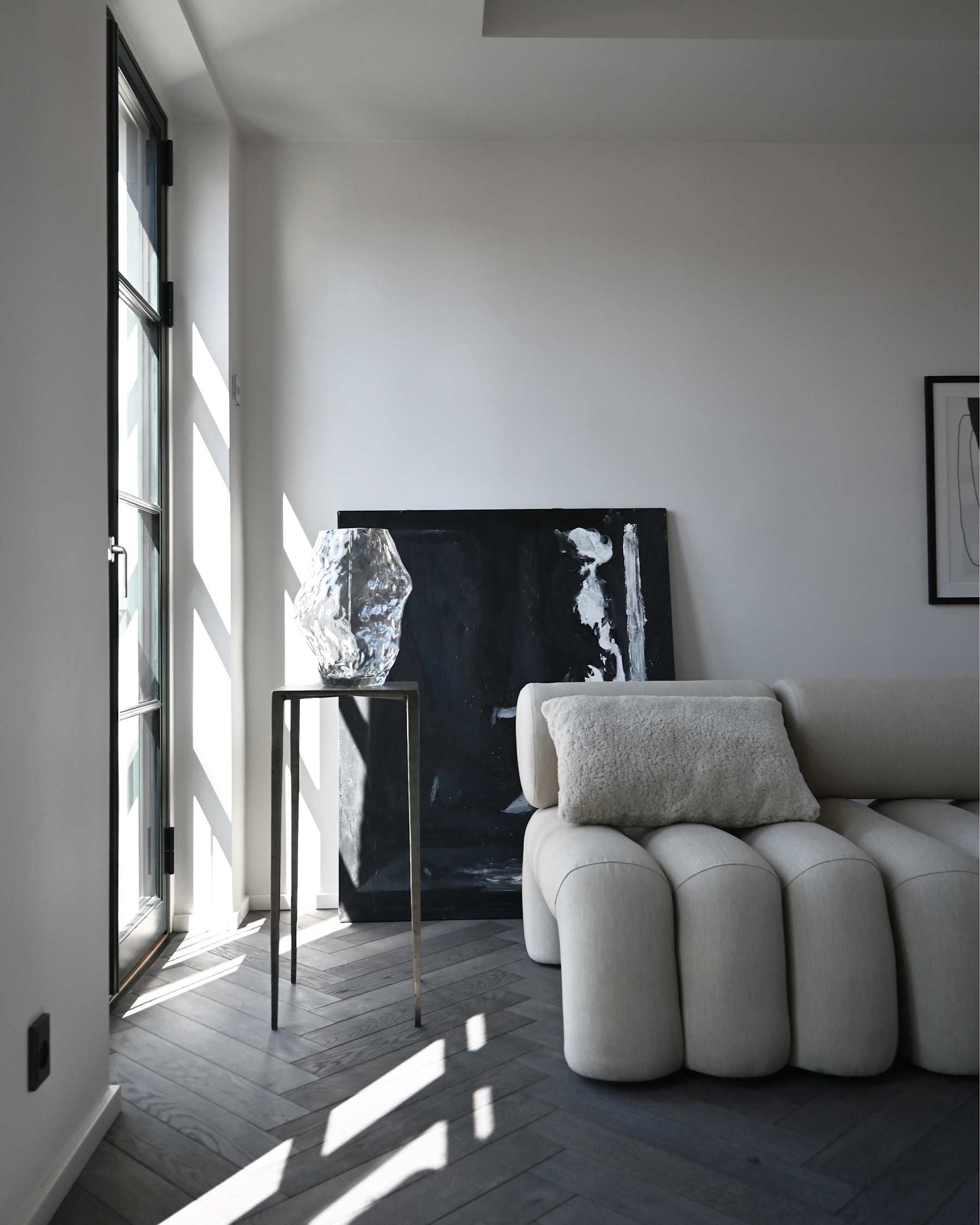 101 COPENHAGEN ΒΑΖΟ Βάζο Katachi Medio / Γυάλινο / Διάφανο L23,5 / W23,5 / H35 CM 101 COPENHAGEN