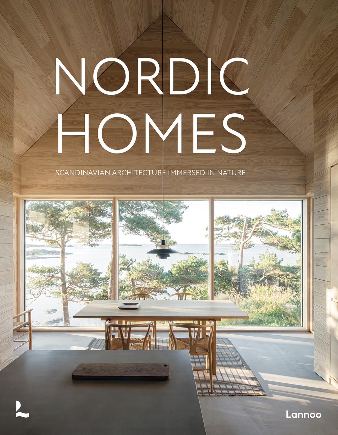 Hintsdeco Books Βιβλίο Τέχνης Βιβλίο Τέχνης Nordic Homes Καφέ 22.5 x 2.5 x 28.5 cm Hintsdeco