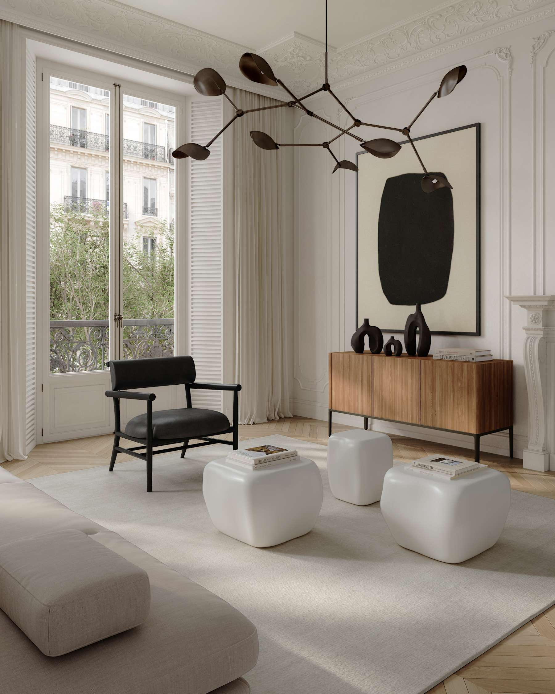 Καρέκλα Σαλονιού Nama - Μαύρο Φυσικό Ανιλινικό Δέρμα H73,5 x W69 x L71 cm 101 COPENHAGEN