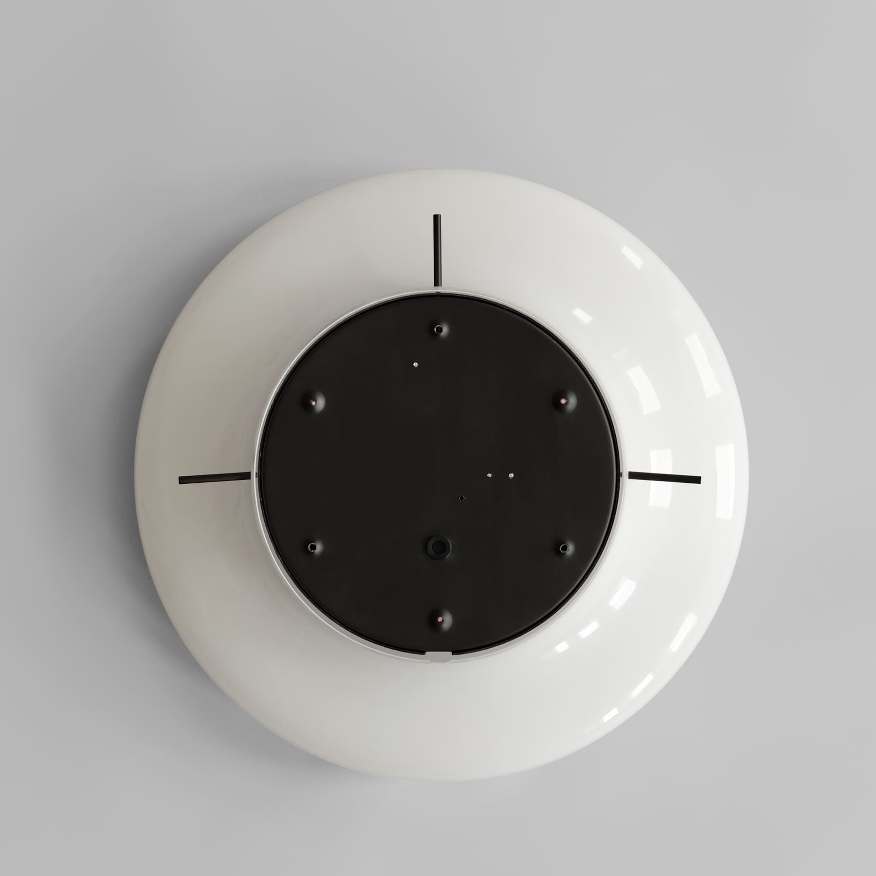 Φωτιστικό Τοίχου Hikari Ø45 - Λευκό Οπάλ Γυαλί Αλουμίνιο H17x Ø45 cm 101 COPENHAGEN