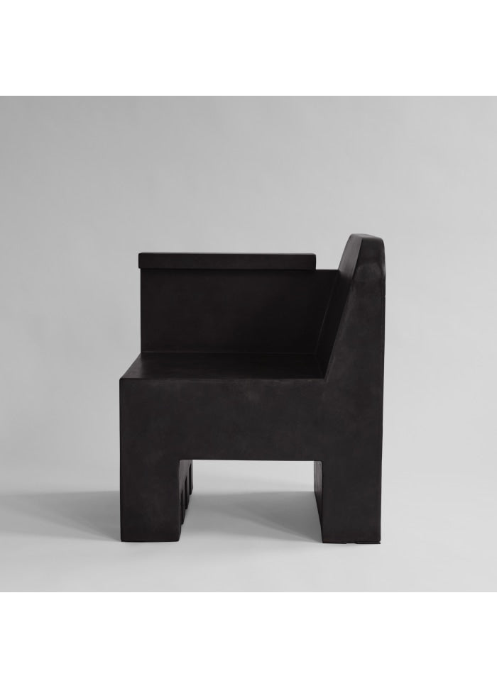 101 COPENHAGEN Καρεκλα Καρέκλα Kamodo Chair Καφέ Fiber Concrete  H 72 cm x W 62 cm x L 54 cm x L 52 cm 101 COPENHAGEN