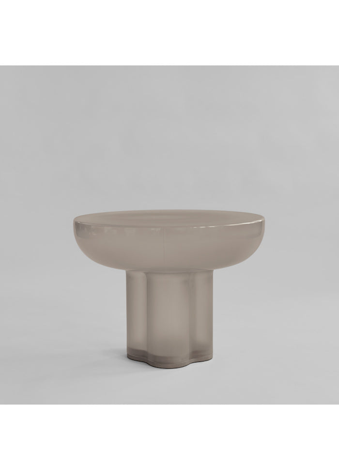 101 COPENHAGEN Coffee Table Τραπέζι Crown Table Low - Smoked Desert Μπεζ Φυσητό Γυαλί Lx55 x W55 x H41 101 COPENHAGEN