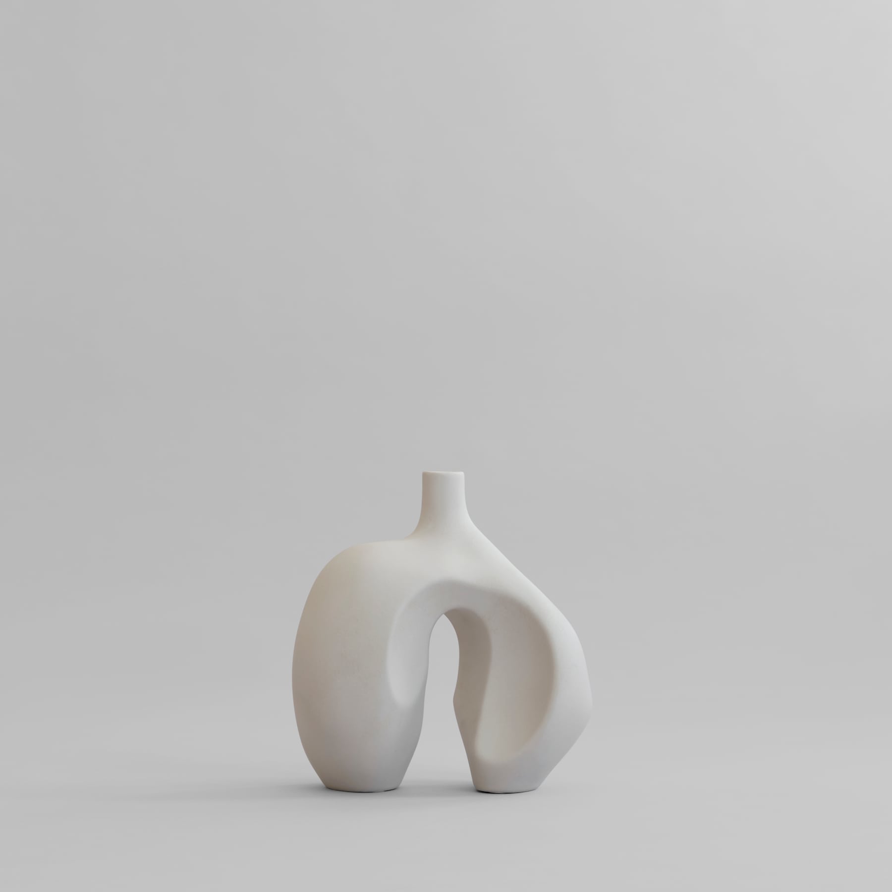 101 COPENHAGEN ΒΑΖΟ Βάζο Ni Mini / Απόχρωση Birch / Κεραμικό L26 / W22 / H30 CM 101 COPENHAGEN