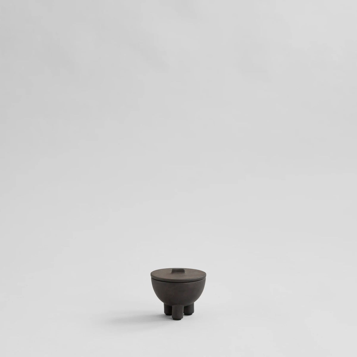 101 COPENHAGEN Διακοσμητικo Μπολ Duck Jar Mini Κεραμικό Διακοσμητικό Δοχείο με Καπάκι  Καφέ/Μαύρο H7xW8xL8cm 101 COPENHAGEN