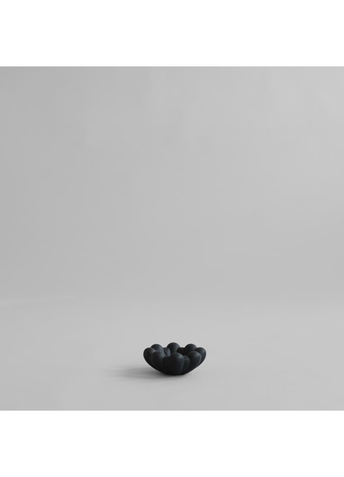 101 COPENHAGEN Διακοσμητική Πιατέλα Διακοσμητικό Μπόλ Bloom Mini Μαύρο Κεραμικό L15.5xW15.5xH6 cm 101 COPENHAGEN