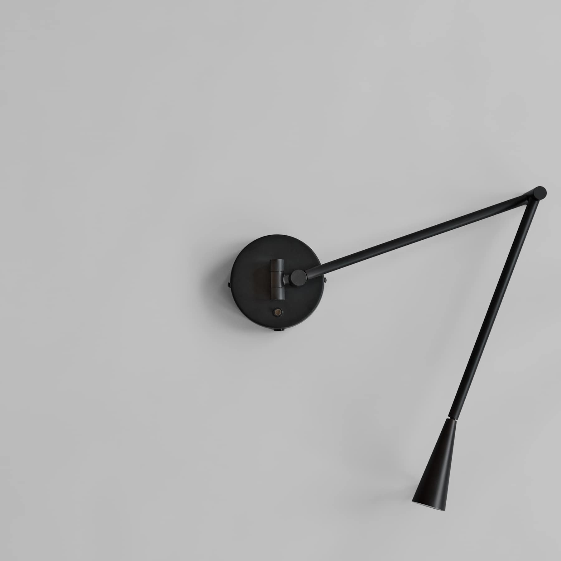 Φωτιστικό Τοίχου Snake - Αλουμίνιο Burned Black H42 x W12 x L12 cm 101 COPENHAGEN