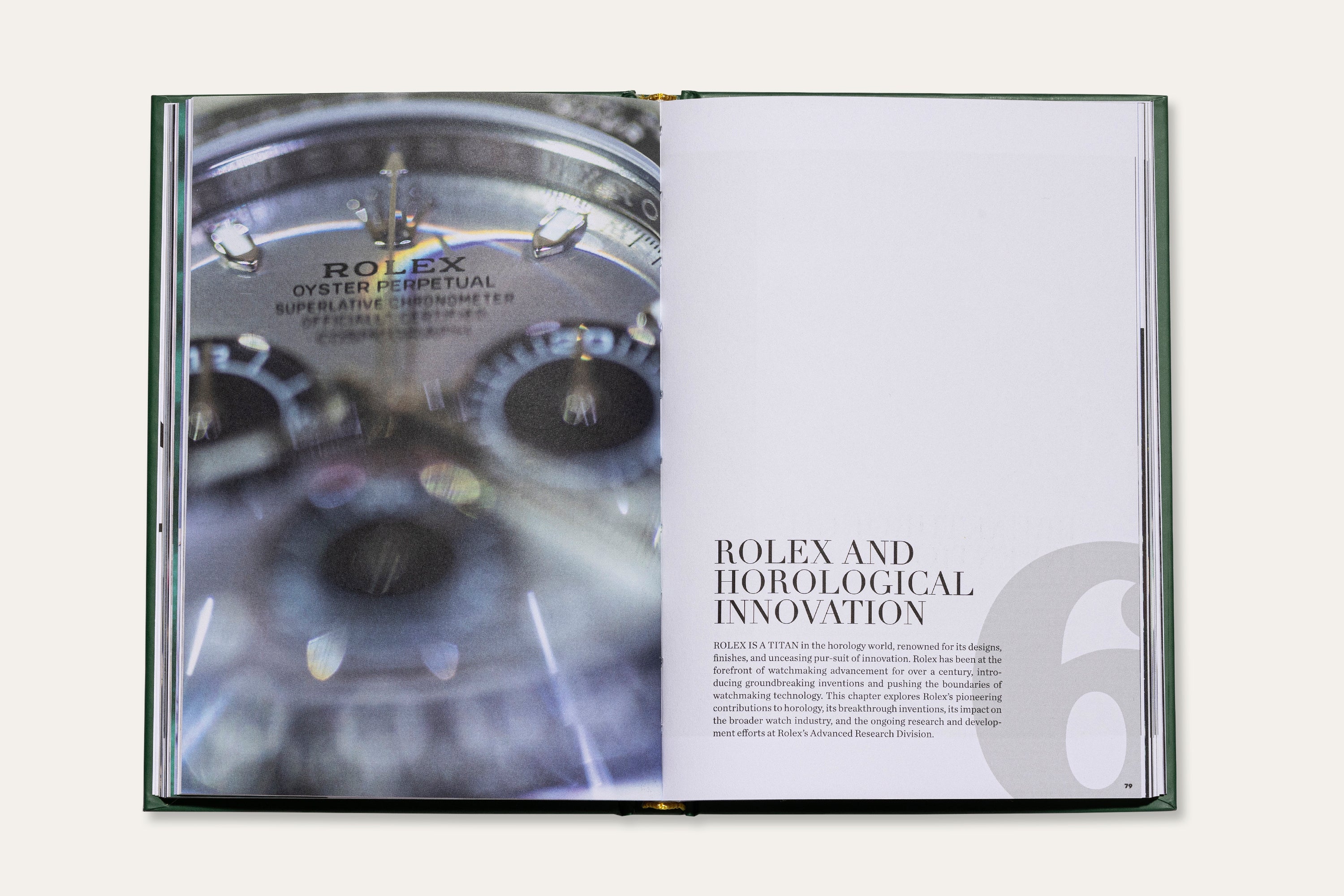 Hintsdeco Books Βιβλίο Τέχνης Βιβλίο Τέχνης The Essence of Rolex 14.5 x 1.5 x 21.5 Hintsdeco