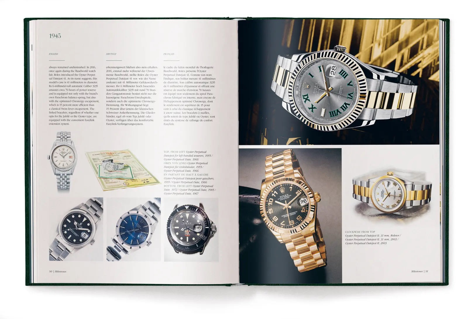 Hintsdeco Books Βιβλίο Τέχνης Βιβλίο Τέχνης The Watch Book Rolex - 3rd Edition 25.5 x 3.2 x 32 Hintsdeco