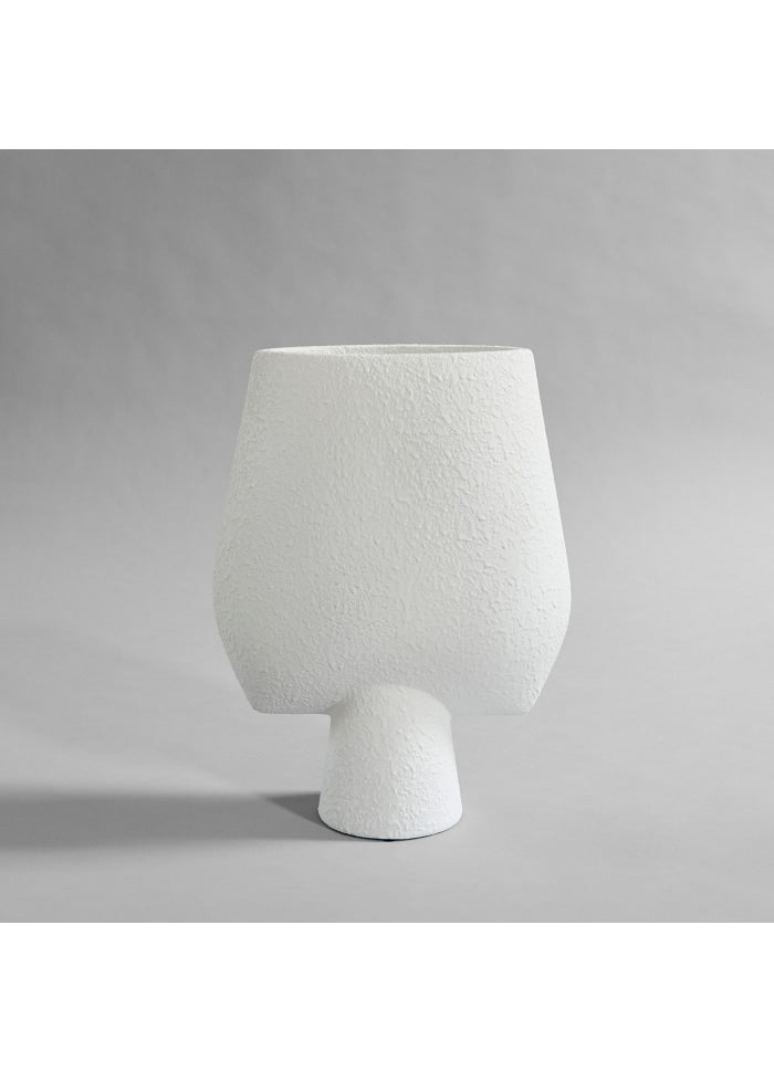 101 COPENHAGEN Βάζο Βάζο Sphere Square Bubble White Big, Κεραμικό, Λευκό, 43,5 x 17 x 33,5cm, 101 COPENHAGEN