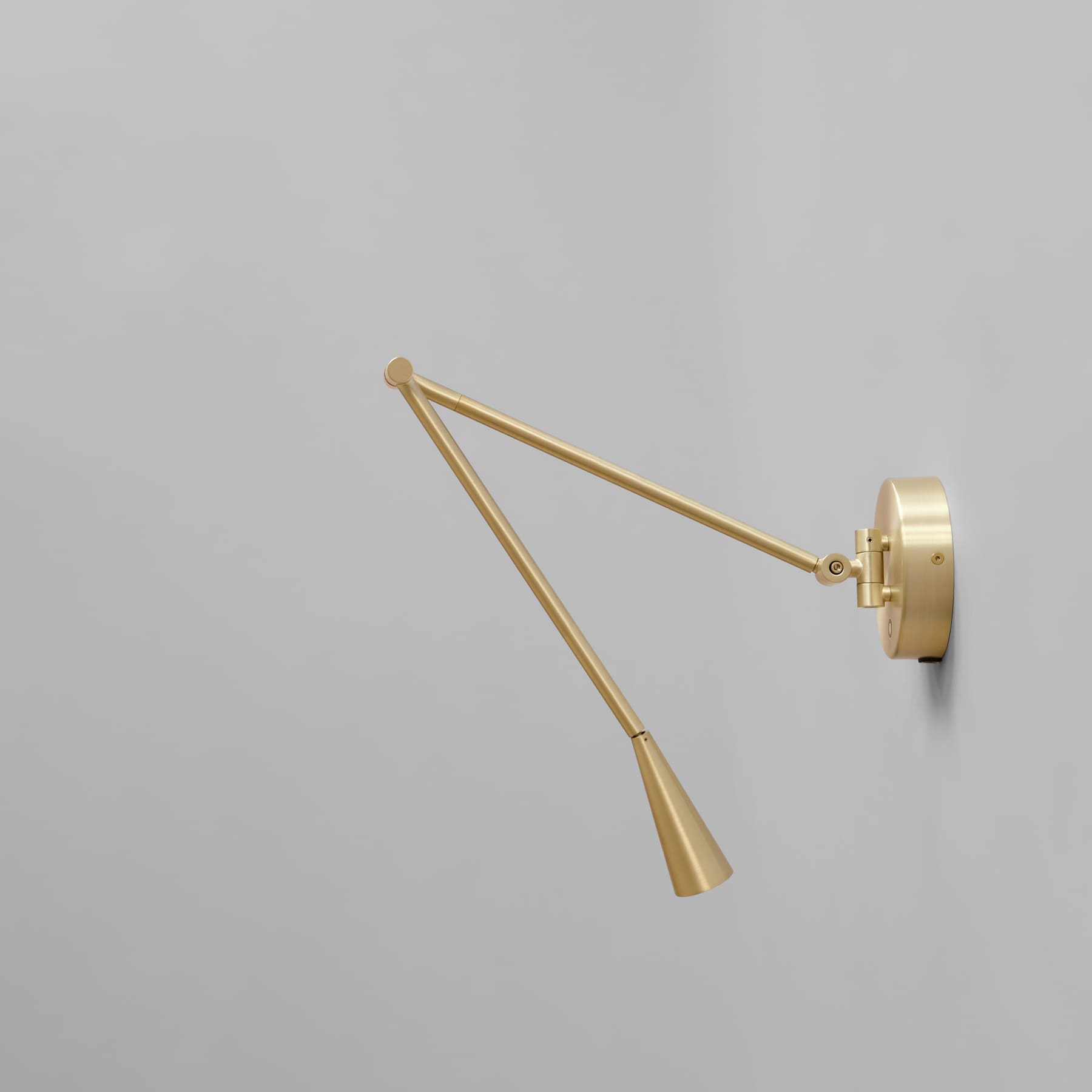 Φωτιστικό Τοίχου Snake - Αλουμίνιο Brass H42 x W12 x L12 cm 101 COPENHAGEN