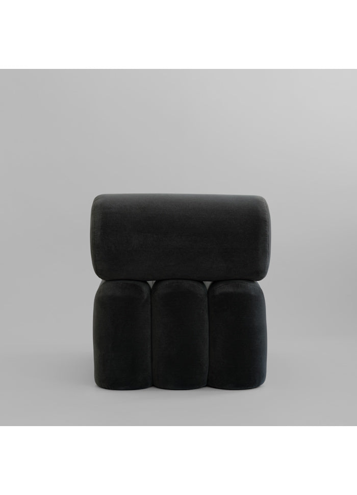 Καρέκλα Σαλονιού Foku - Peat Velvet Γκρι H70 x W65 x L92 cm 101 COPENHAGEN
