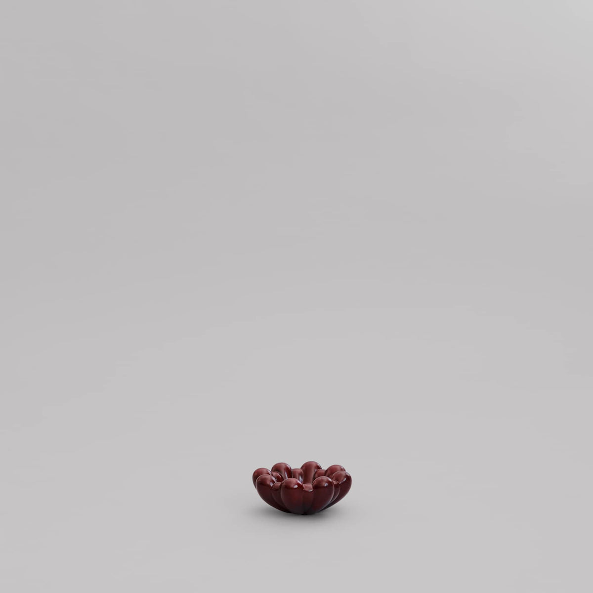 Διακοσμητική Πιατέλα Bloom Mini - Κεραμική Maroon H6 x W15.5 x L15.5 cm 101 COPENHAGEN
