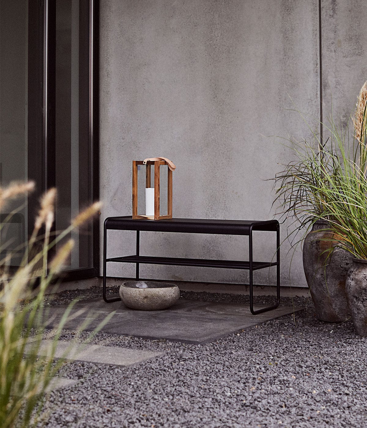 MUUBS Φανάρι Storm L Ξύλινο Διακοσμητικό Φανάρι, 20x20xH40 cm MUUBS