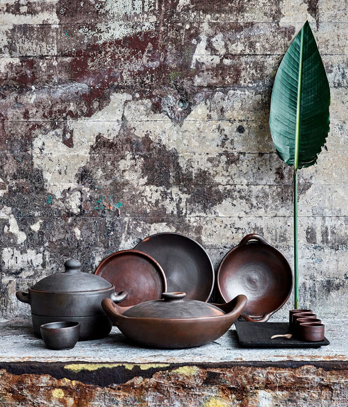 MUUBS Πιάτο Βαθύ Πιάτο Κεραμικό Hazel Πυρίμαχο Ρουστίκ Καφέ Ø25xH3 cm MUUBS