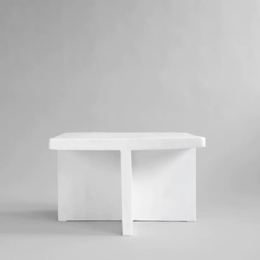 101 Copenhagen Coffee Table Lounge table brutus white concrete from H36xW60xl60 cm 101 Copenhagen
