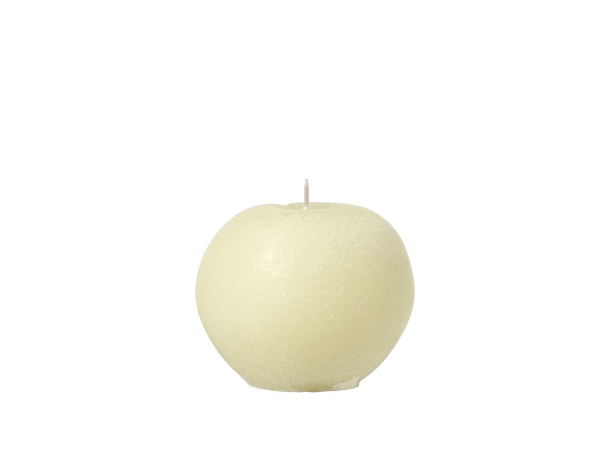 Broste Copenhagen Candles Fruit Decorative Candle Green, Ø9,7XH8CM Broste Copenhagen