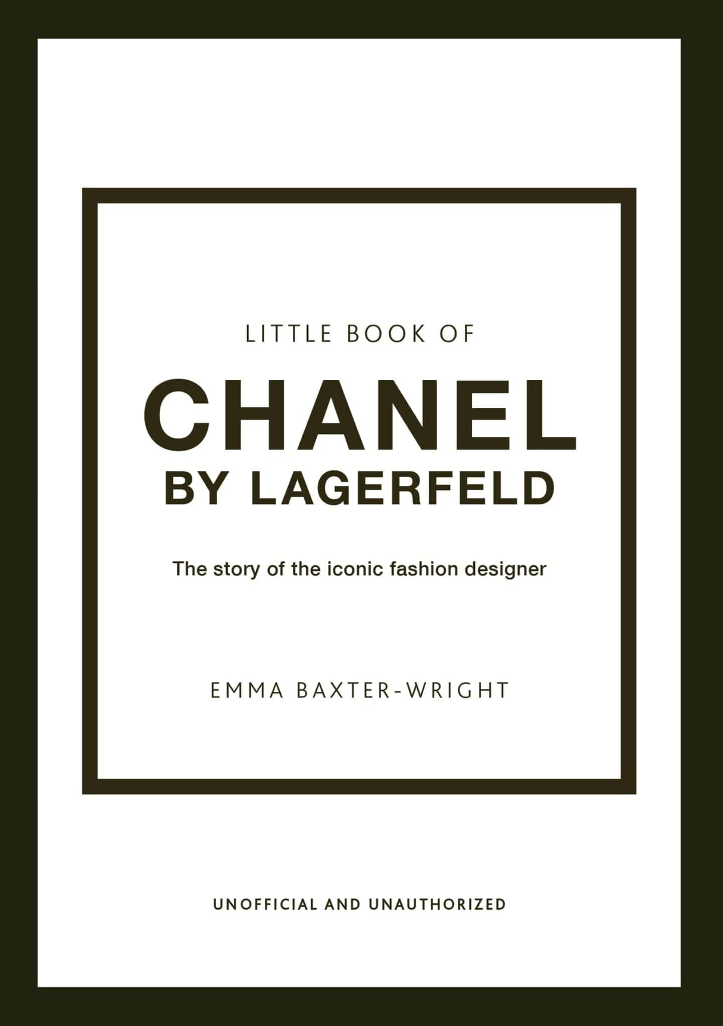Hintsdeco Books Βιβλίο Τέχνης Βιβλίο Τέχνης, Fashion, Little Book of Channel by Lagerfeld, Μαύρο-Άσπρο, 13×1,8×18,5 cm, Hintsdeco