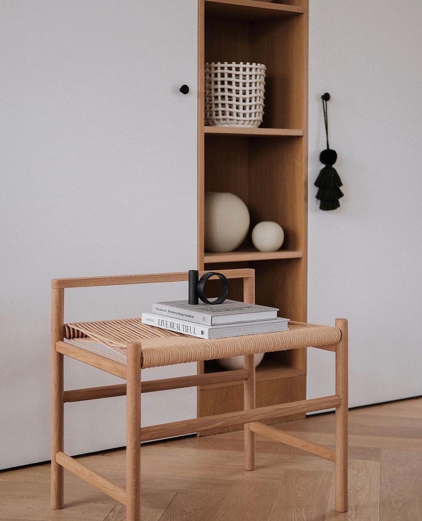 Hubsch bench Heritage chair-bang, 60x40xh55cm hubsch