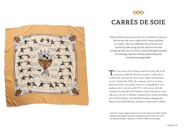 Hintsdeco Books Βιβλίο Τέχνης Βιβλίο Τέχνης Fashion Little Book of Hermès Πορτοκαλί 13×1,8×18,5 cm Hintsdeco