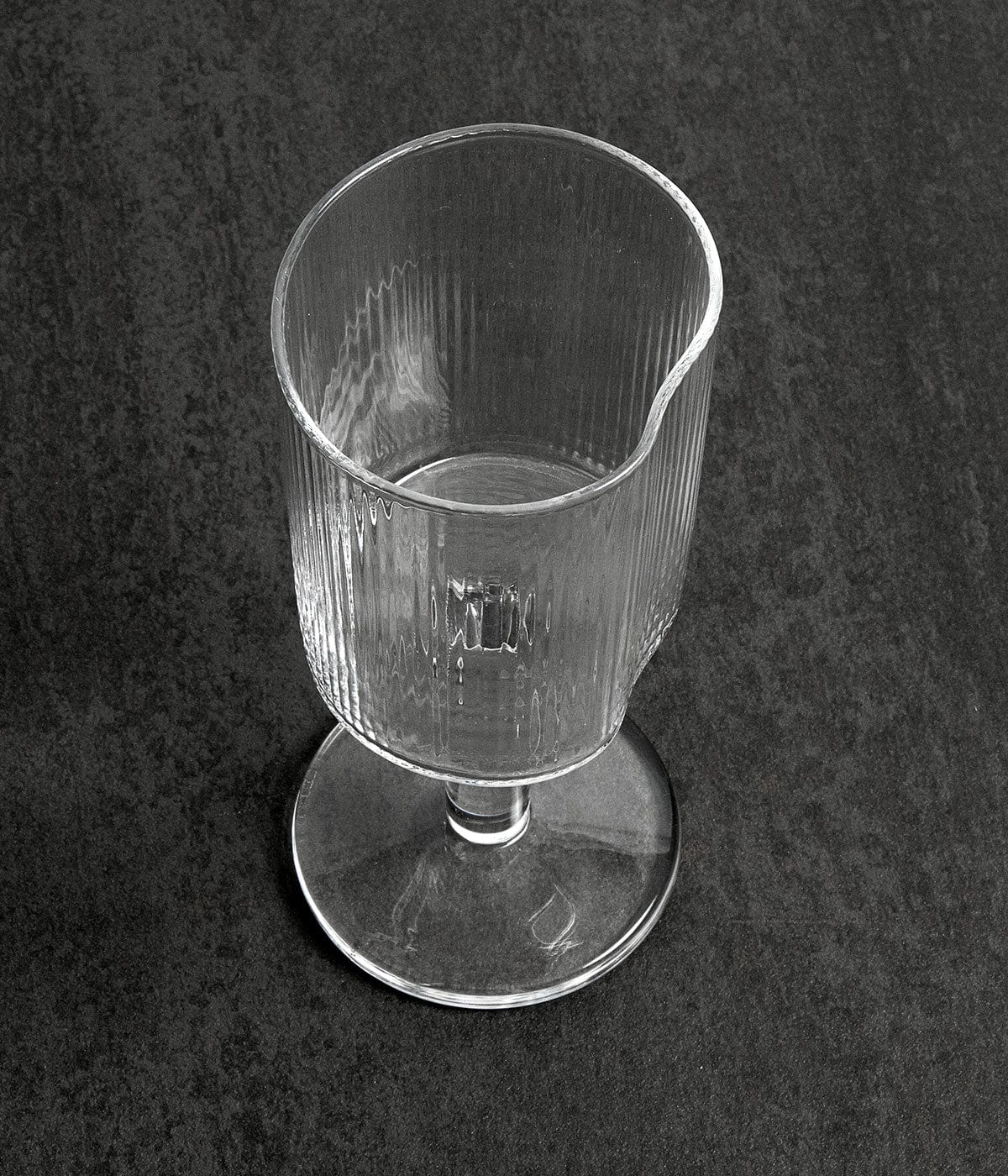 MUUBS Ποτήρι Ποτήρι Λευκού Κρασιού Ανάγλυφο Διάφανο Γυαλί 15x7265cm MUUBS
