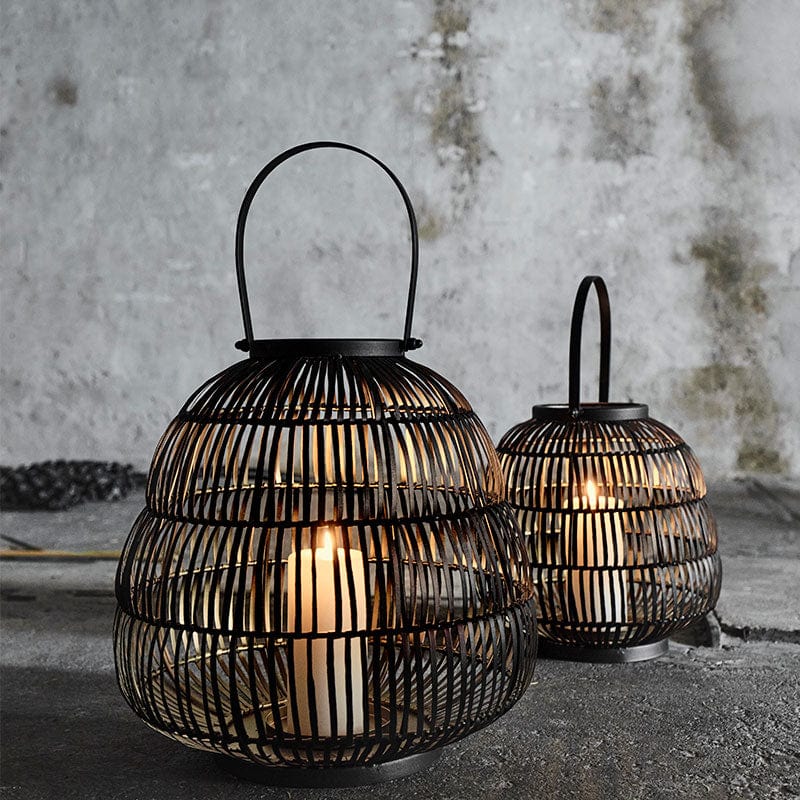 MUUBS Φανάρι Φανάρι Ratio S Μεταλλικό Μπρούτζινο Καφέ Ø26xH26 cm MUUBS