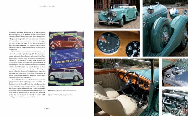 Hintsdeco Books Βιβλίο Τέχνης Βιβλίο Τέχνης 100 Years of Bentley Γκρι 25,5×2,3×31 cm Hintsdeco