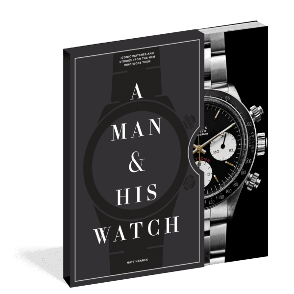 Hintsdeco Books Βιβλίο Τέχνης Βιβλίο Τέχνης, A Man and His Watch, Μαύρο, 23×28cm, Hintsdeco