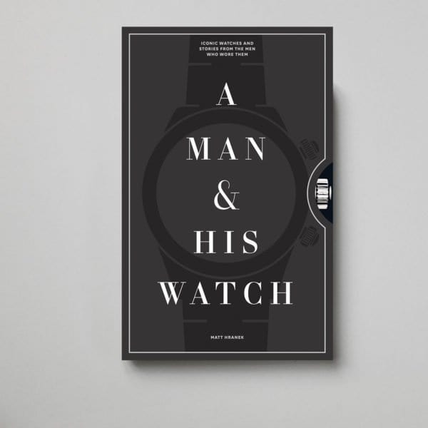 Hintsdeco Books Βιβλίο Τέχνης Βιβλίο Τέχνης, A Man and His Watch, Μαύρο, 23×28cm, Hintsdeco