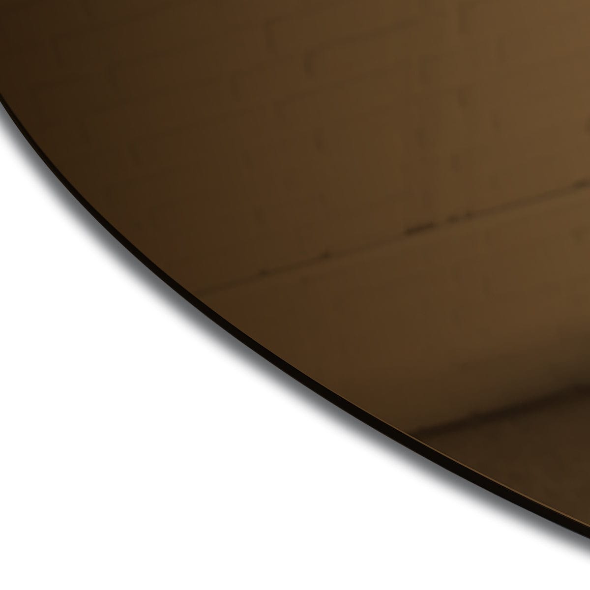 Καθρέφτης Τοίχου Silver - Bronze Γκρι Διαφανής Σετ Των 3 τμχ W37.5 x H35.5 / W46 x H53.3 / W23.2 x H35 cm INCADO