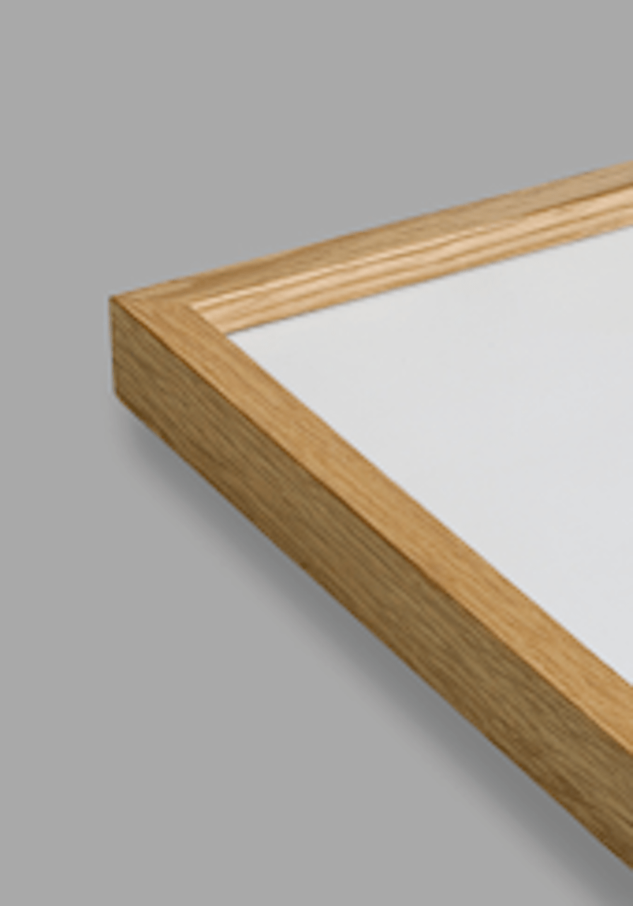 PAPER COLLECTIVE Κορνίζα Κορνίζα Δρύινη, Oak, Ακ. Γυαλί, 50x70, PAPER COLLECTIVE