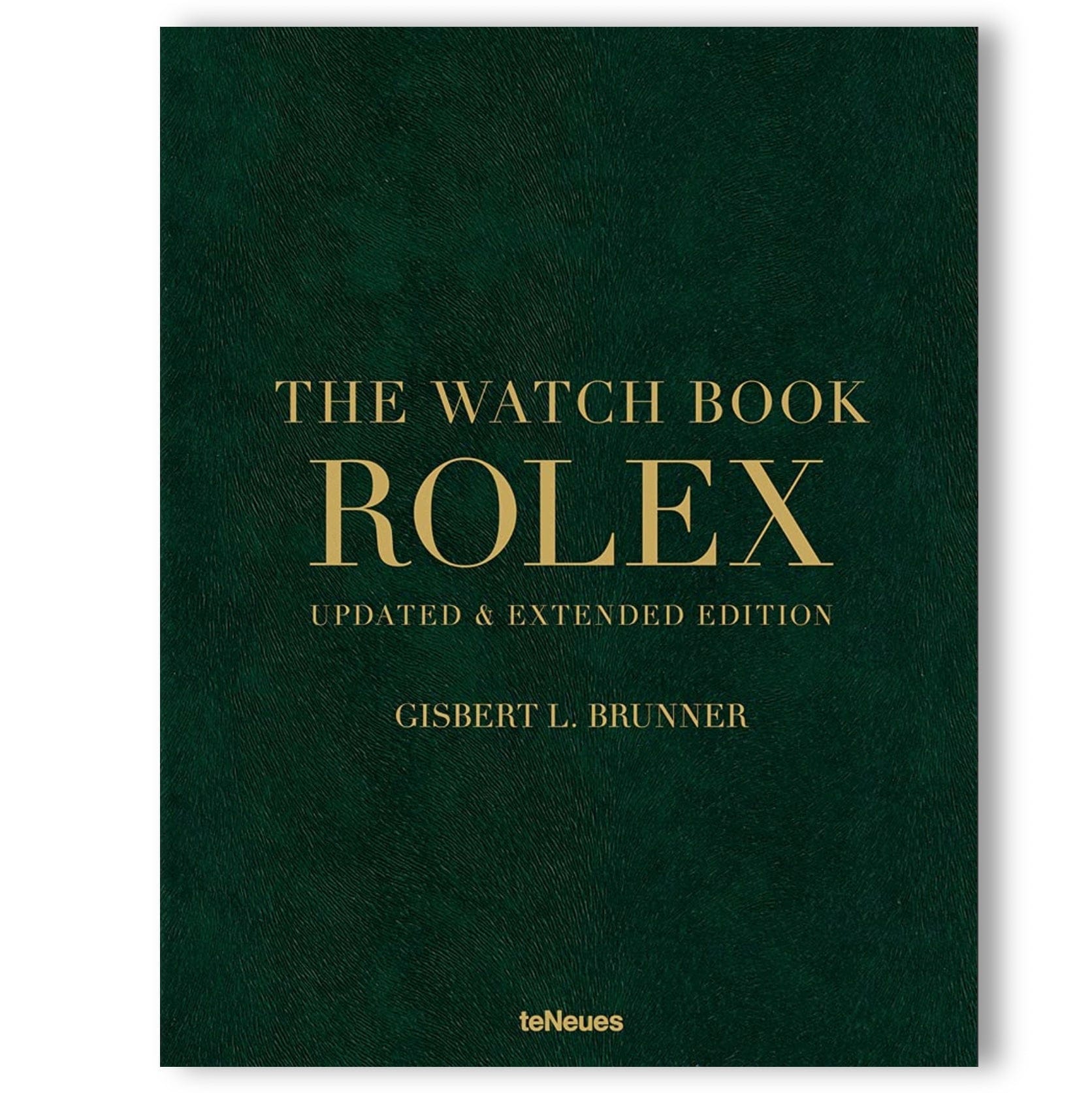 Hintsdeco Books Βιβλίο Τέχνης Βιβλίο Τέχνης, Gentlemen, The Watch Book Rolex - New Edt., Σκούρο Πράσινο, 25,5×3,2×32 cm, Hintsdeco