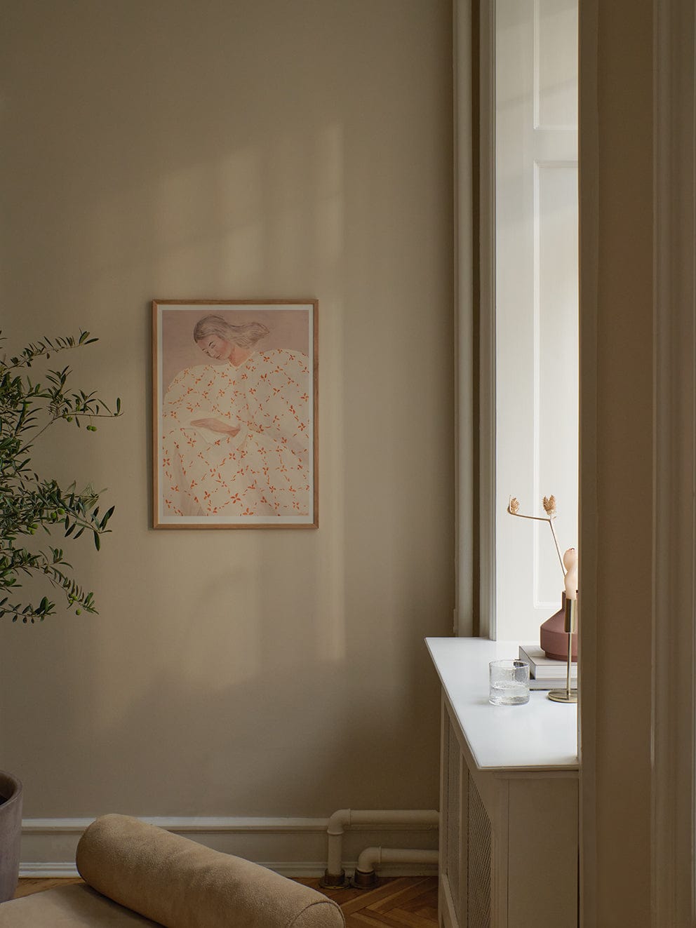 THE POSTER CLUB Poster Secret Notes Sofia Lind Πόστερ 50x70 cm Ανοιχτό Ρόζ/Πορτοκαλί Sustainable Paper THE POSTER CLUB