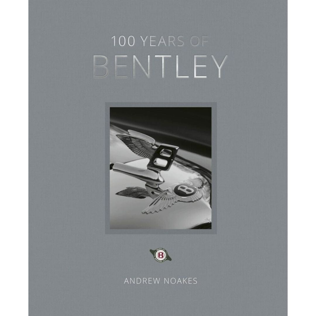 Hintsdeco Books Βιβλίο Τέχνης Βιβλίο Τέχνης 100 Years of Bentley Γκρι 25,5×2,3×31 cm Hintsdeco