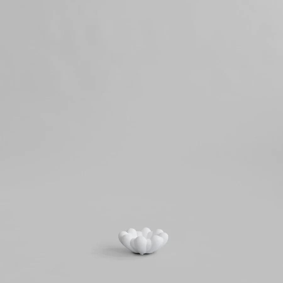 101 COPENHAGEN Διακοσμητική Πιατέλα Διακοσμητικό Mπολ Bloom Μίνι Άσπρο Κεραμικό 15,5x6cm 101 COPENHAGEN