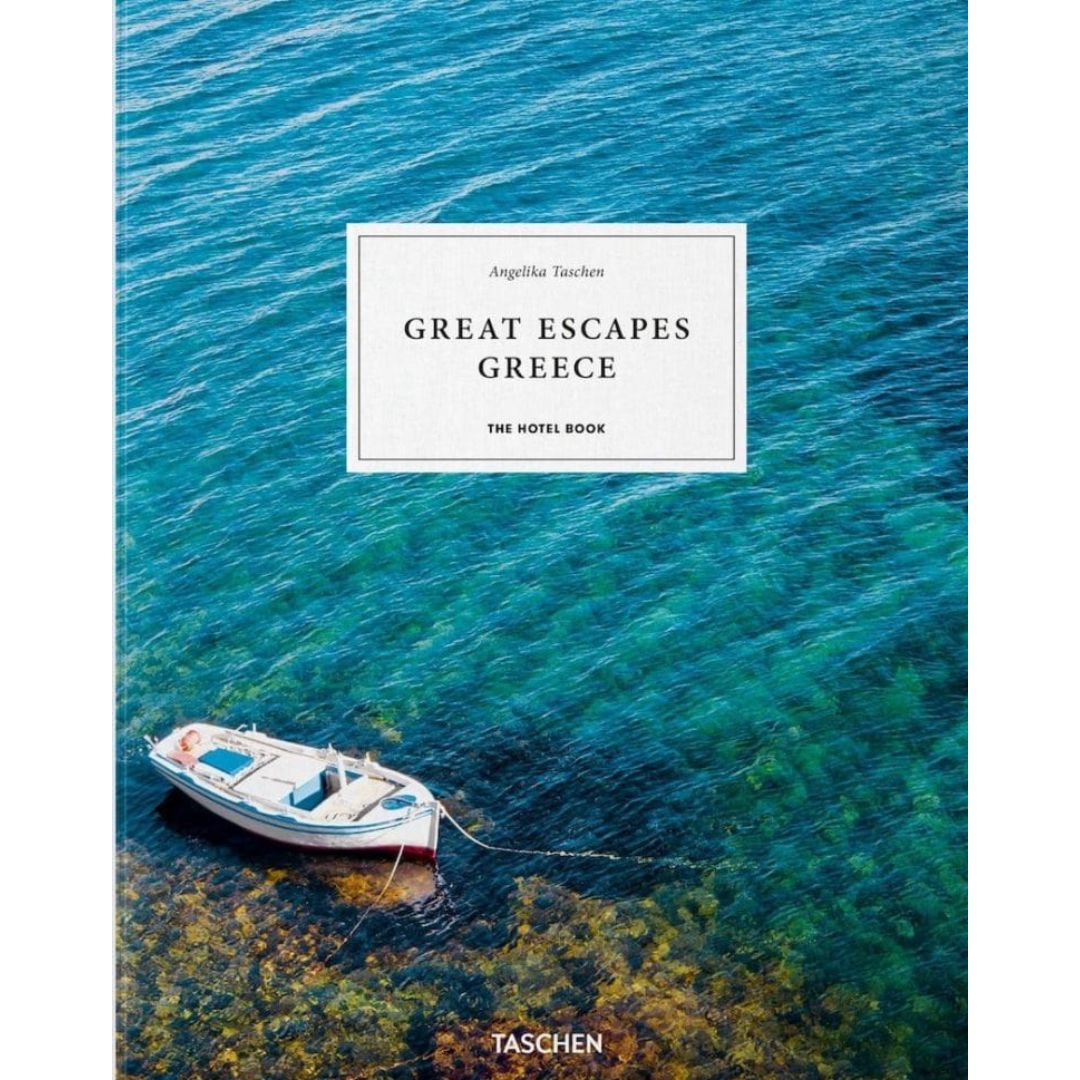 Hintsdeco Books Βιβλίο Τέχνης Βιβλίο Τέχνης Great Escapes Greece Μπλε 24×30 cm Hintsdeco