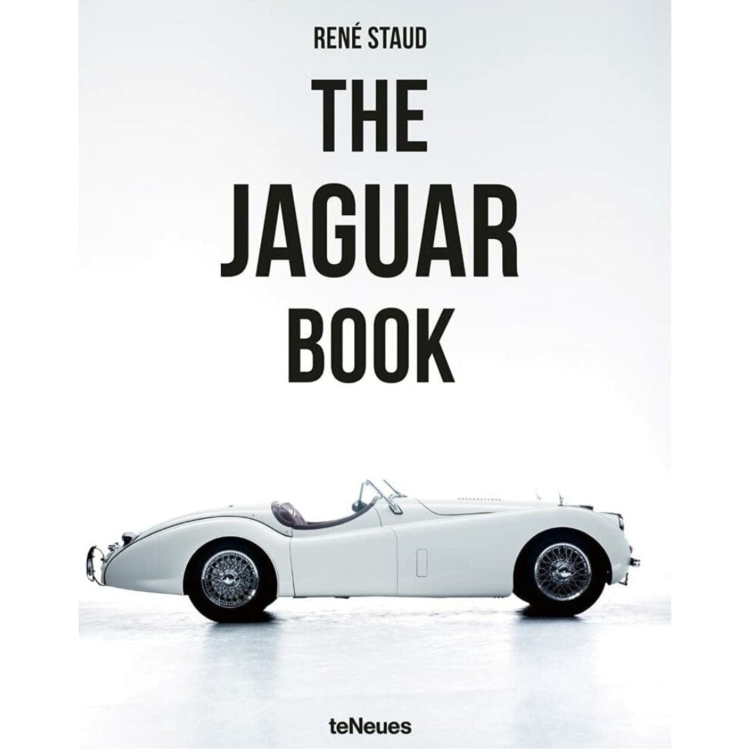 Hintsdeco Books Βιβλίο Τέχνης Βιβλίο Τέχνης The Jaguar Book Άσπρο 28,5×2,8×35 cm Hintsdeco