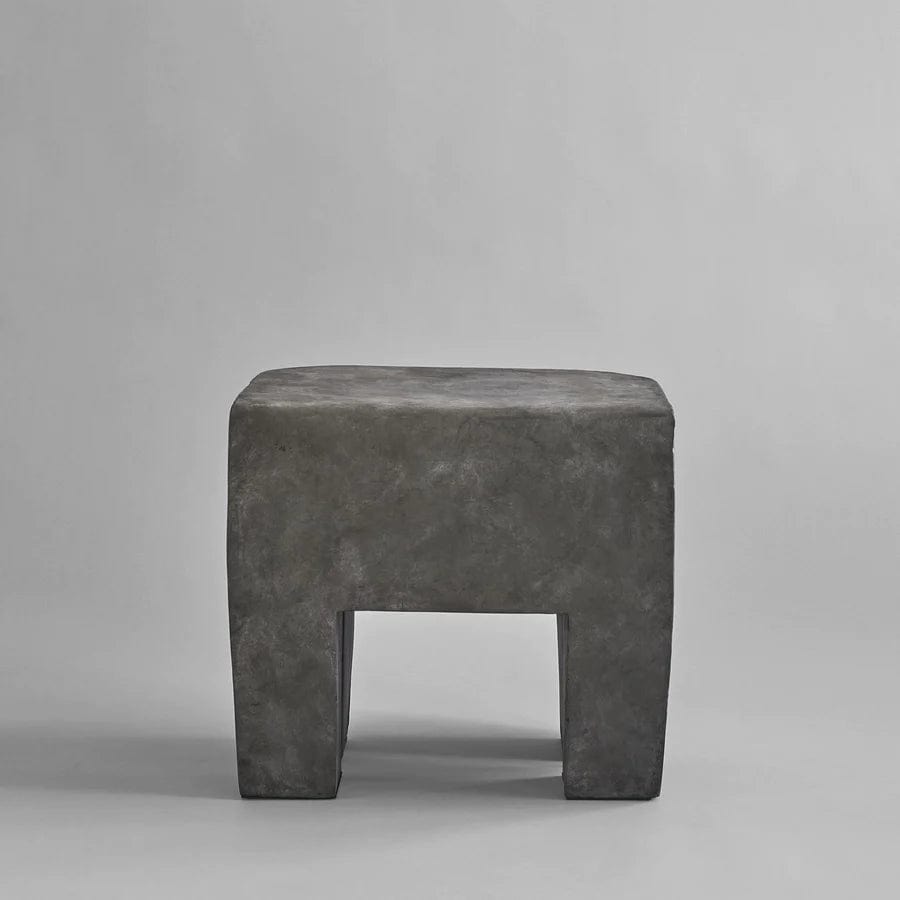 101 COPENHAGEN Σκαμπό Σκαμπό Sculpt Γκρί Σκυρόδεμα Από Ίνες  L45xW45xH45 101 COPENHAGEN