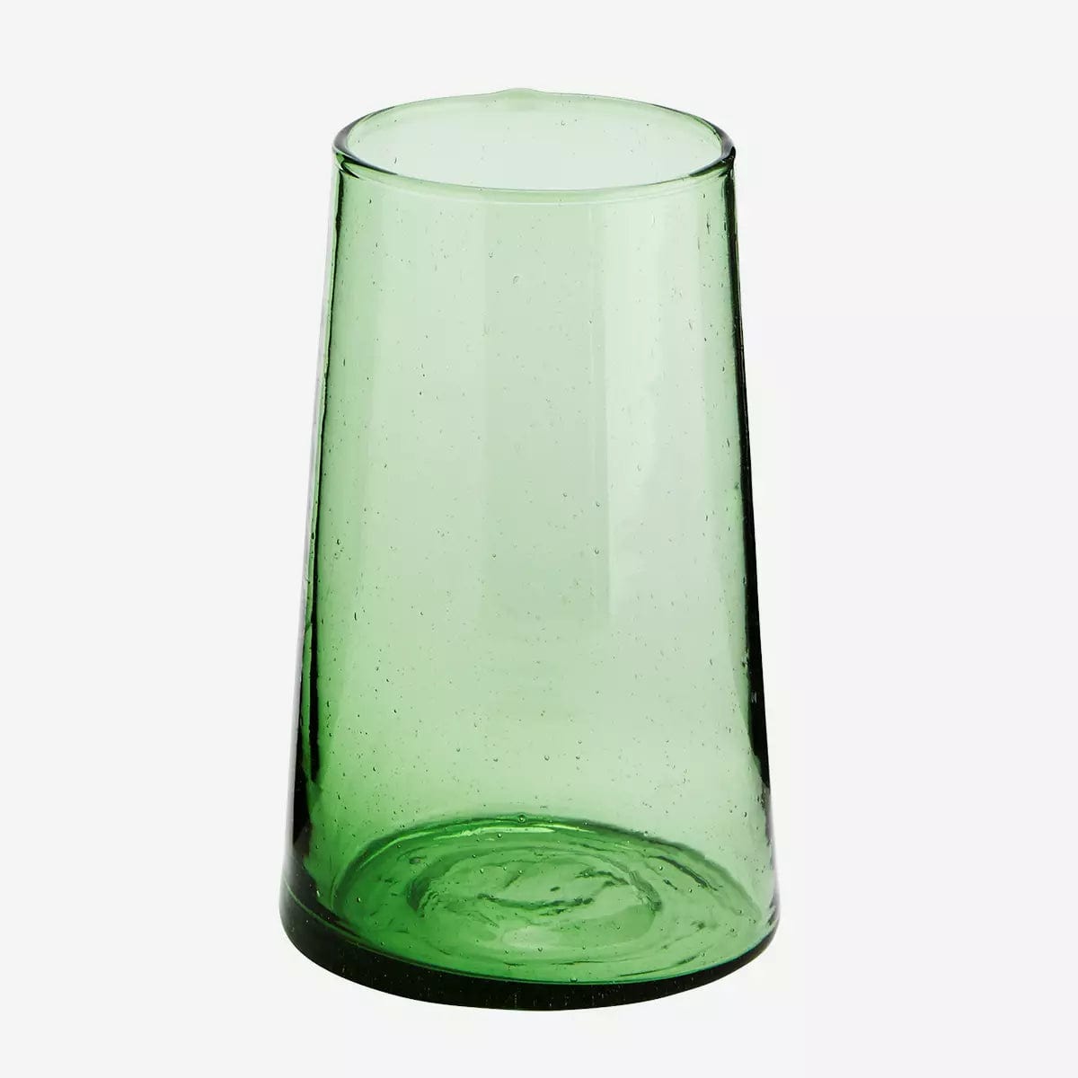 MADAM STOLTZ Ποτήρι Ποτήρι Νερού Beldi Ψηλό Γυάλινο Πράσινο D:7 x12 cm / 30 cl MADAM STOLTZ